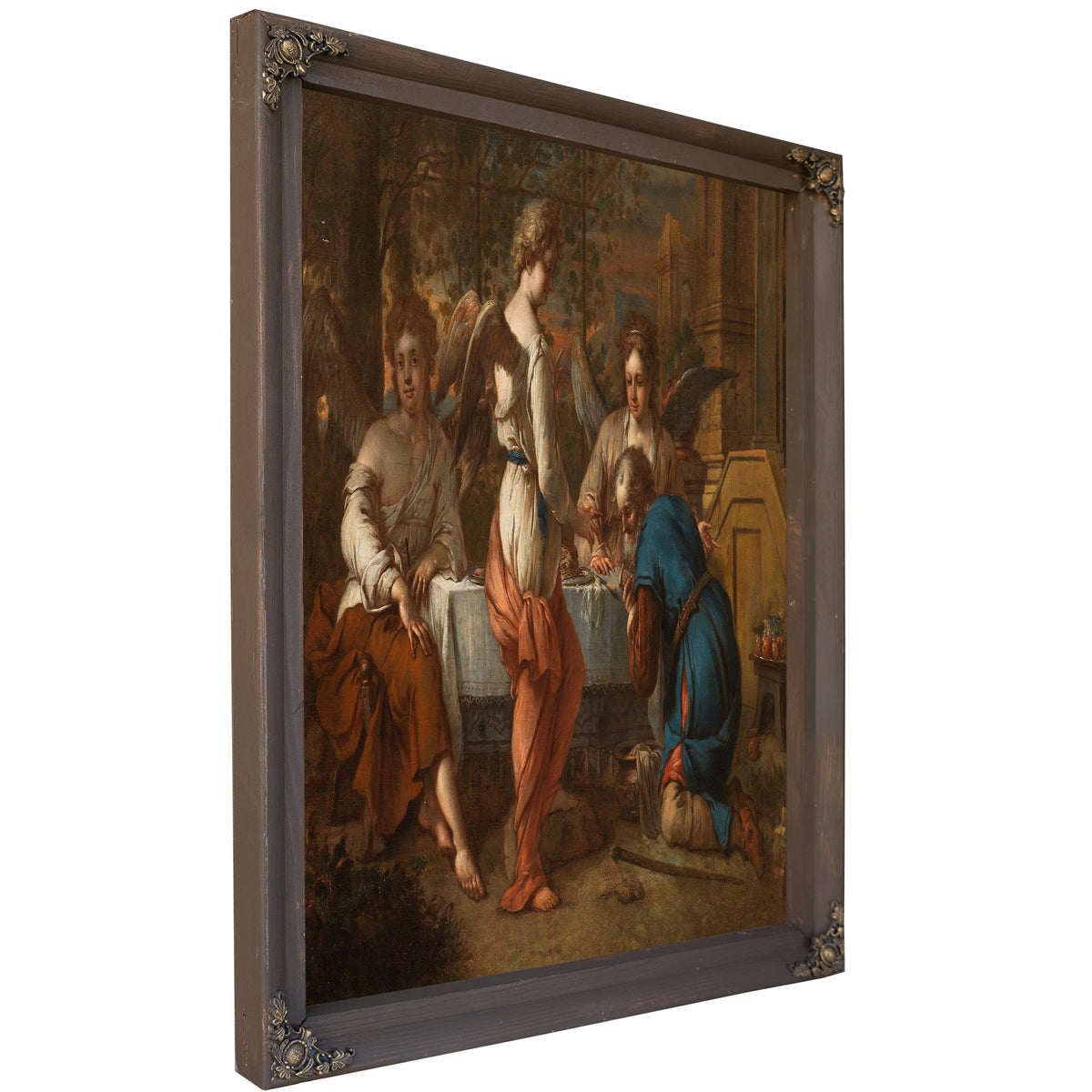 Abraham And The Angel By Johannes Voorhout
