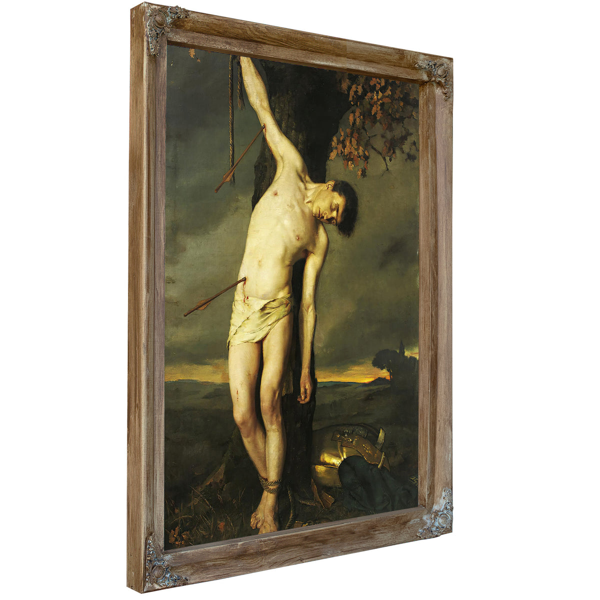 Saint Sebastian 3 By Alcide-Joseph Lorentz