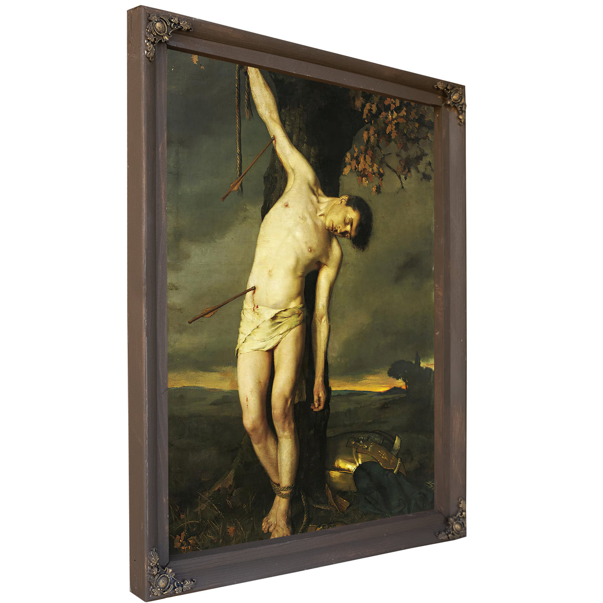 Saint Sebastian 3 By Alcide-Joseph Lorentz