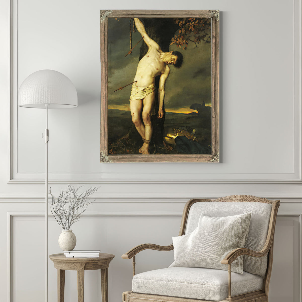 Saint Sebastian 3 By Alcide-Joseph Lorentz