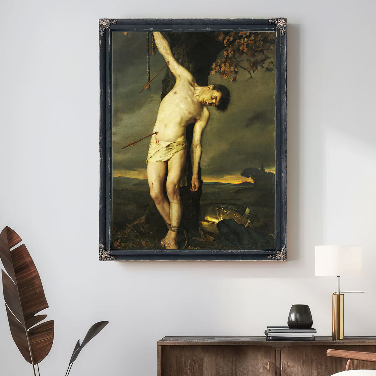 Saint Sebastian 3 By Alcide-Joseph Lorentz