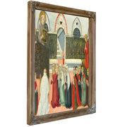 The Preaching Of Saint Bernardino By Sano di Pietro