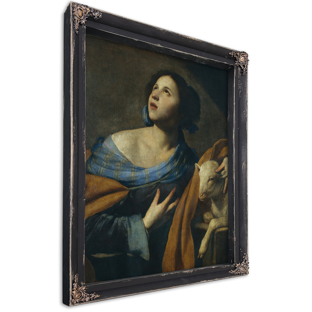 Saint Agnes 5 By Massimo Stanzione