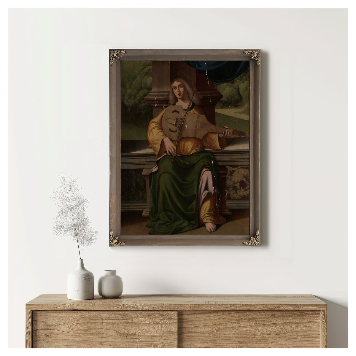 Saint Cecilia 12 By Marco Palmezzano