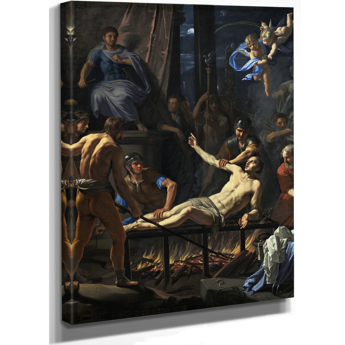The Martyrdom Of Saint Lawrence By Jean-Baptiste de Champaigne