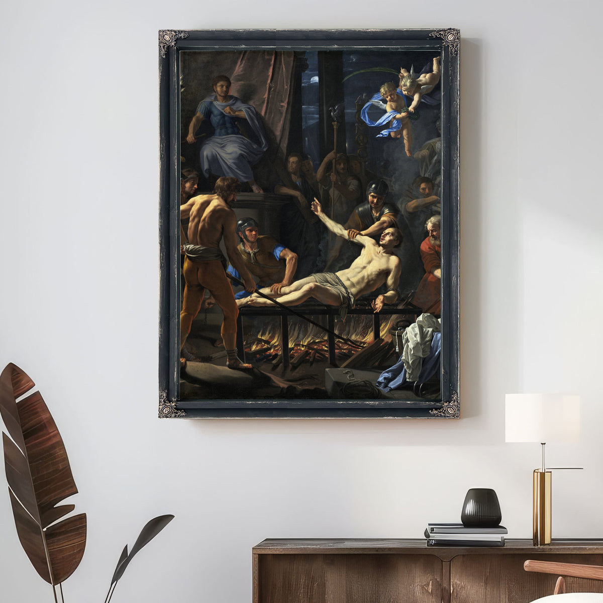 The Martyrdom Of Saint Lawrence By Jean-Baptiste de Champaigne
