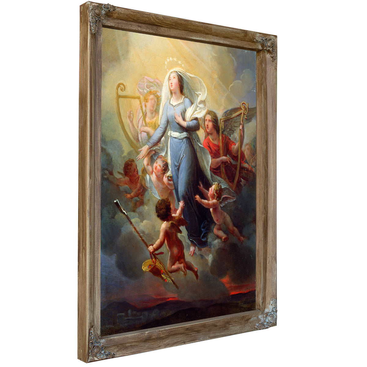 Lapotheose De Sainte Genevieve By Joseph-Ferdinand Lancrenon