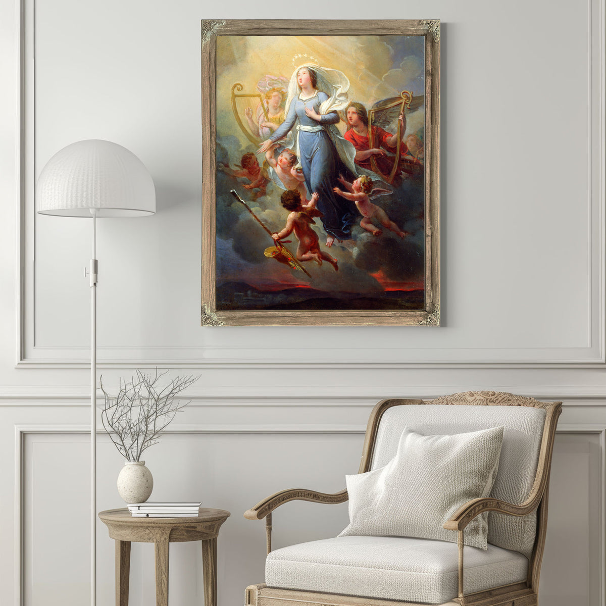 Lapotheose De Sainte Genevieve By Joseph-Ferdinand Lancrenon