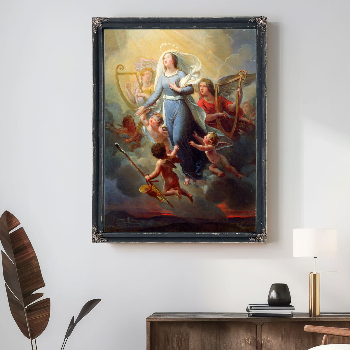Lapotheose De Sainte Genevieve By Joseph-Ferdinand Lancrenon