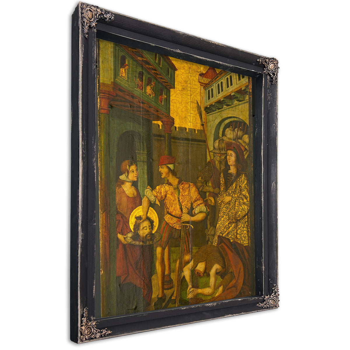 The Beheading Of Saint John The Baptist 4 By Master of Palanquinos
