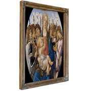 Mary With The Child And Singing Angels By Sandro Botticelli