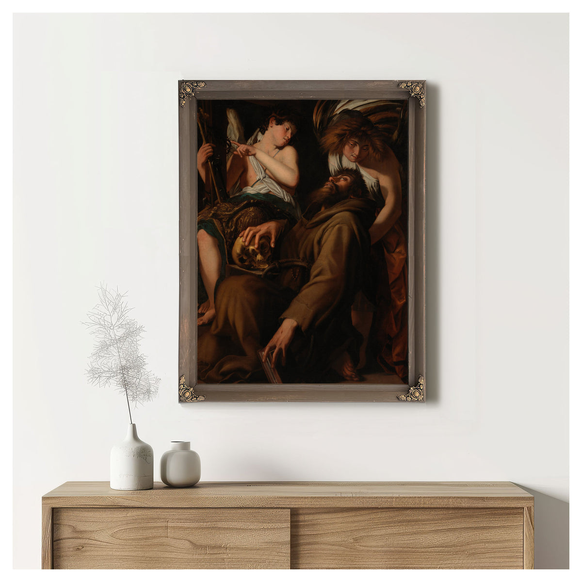 The Ecstasy Of Saint Francis By Giovanni Baglione