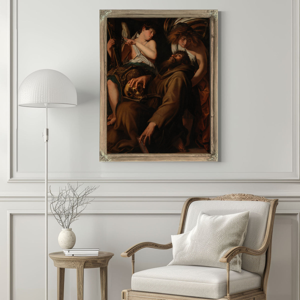 The Ecstasy Of Saint Francis By Giovanni Baglione