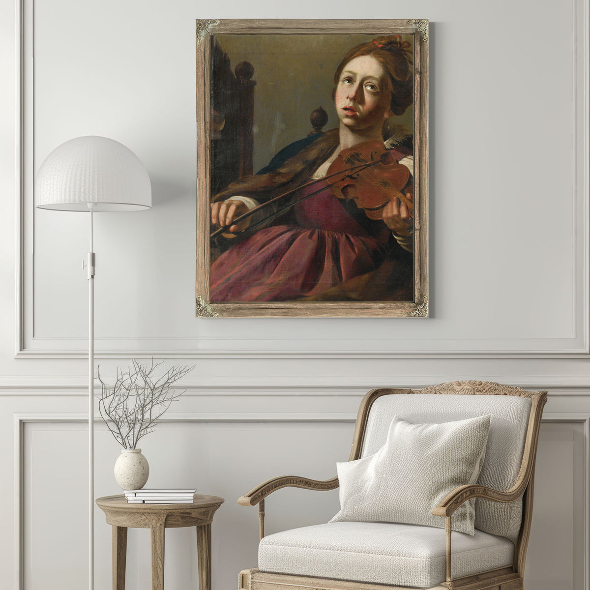 Saint Cecilia 4 By Wouter Pietersz. Crabeth II