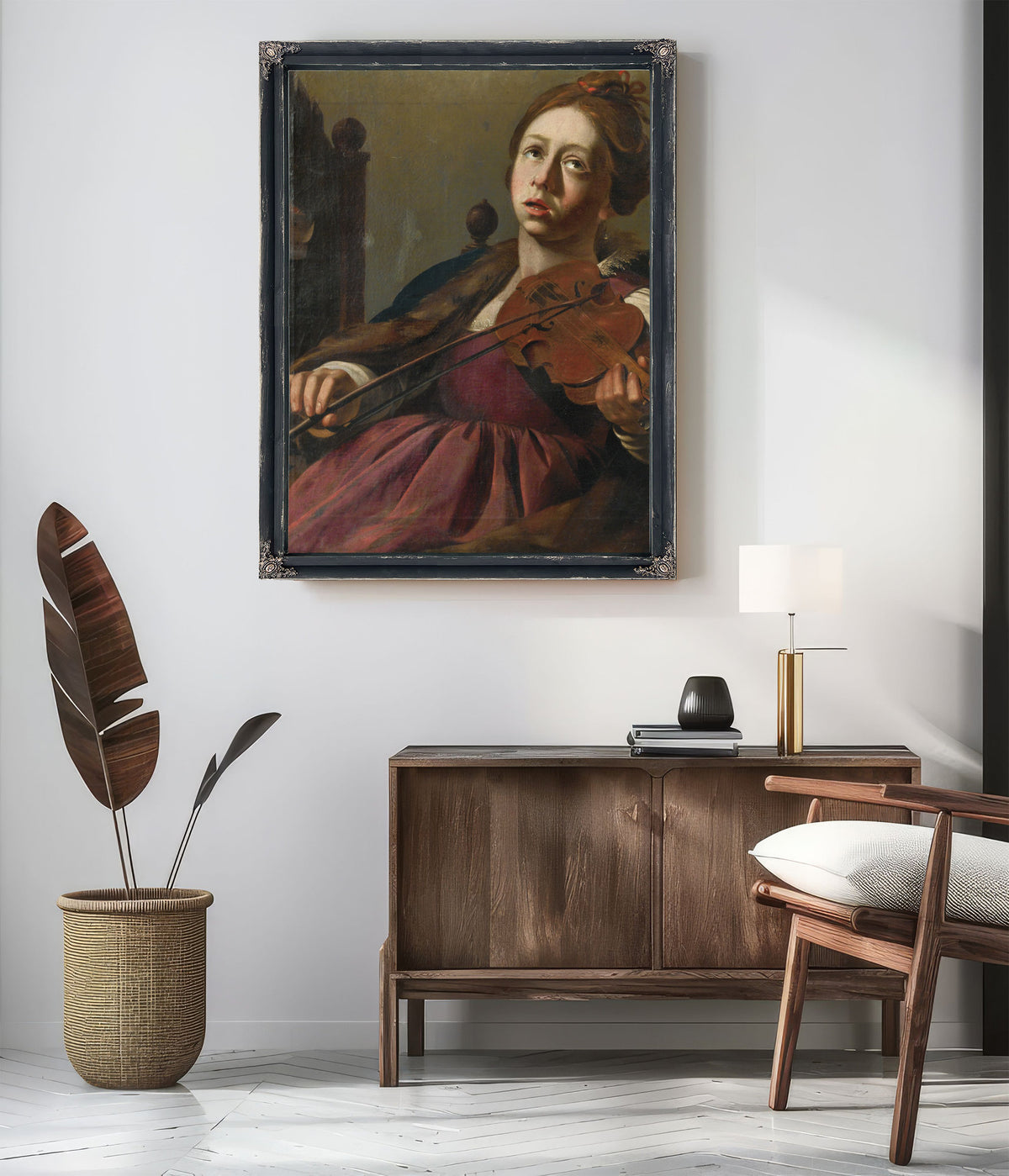 Saint Cecilia 4 By Wouter Pietersz. Crabeth II