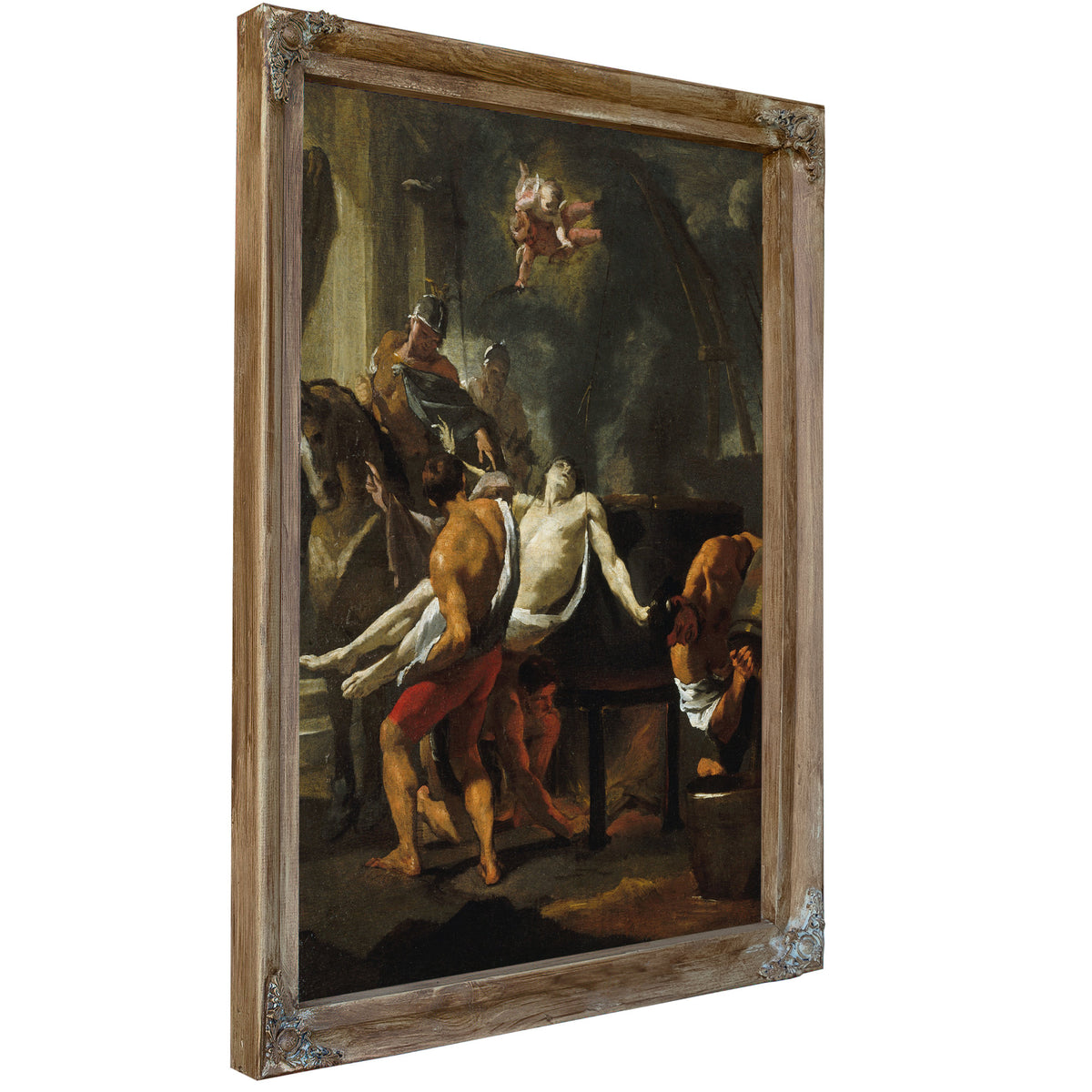 Martyre De Saint Jean Levangeliste A La Porte Latines By Workshop of Charles Le Brun