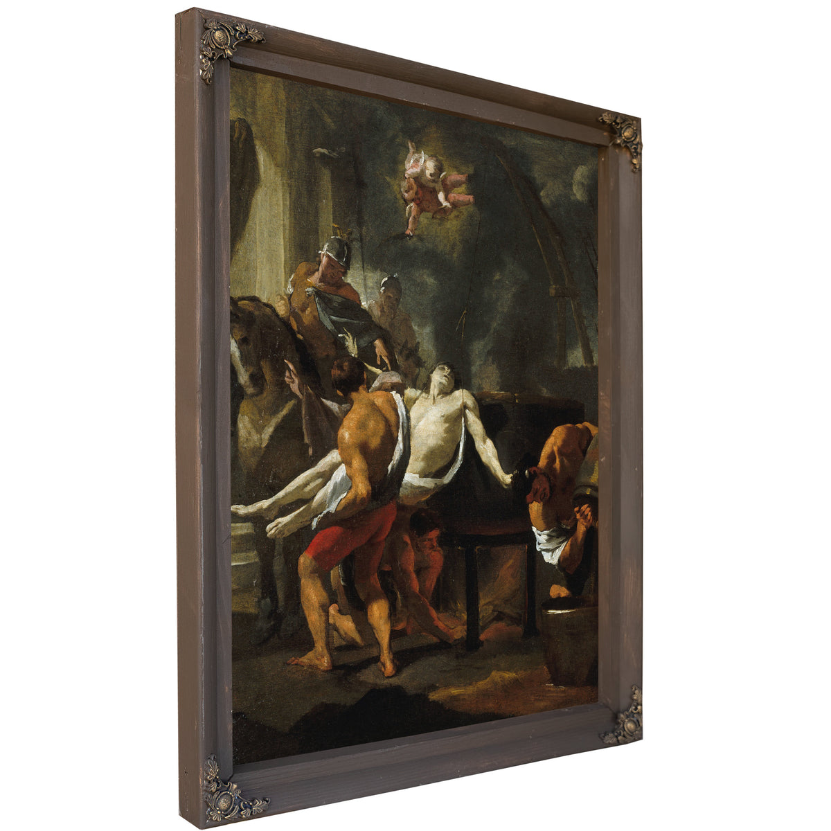 Martyre De Saint Jean Levangeliste A La Porte Latines By Workshop of Charles Le Brun