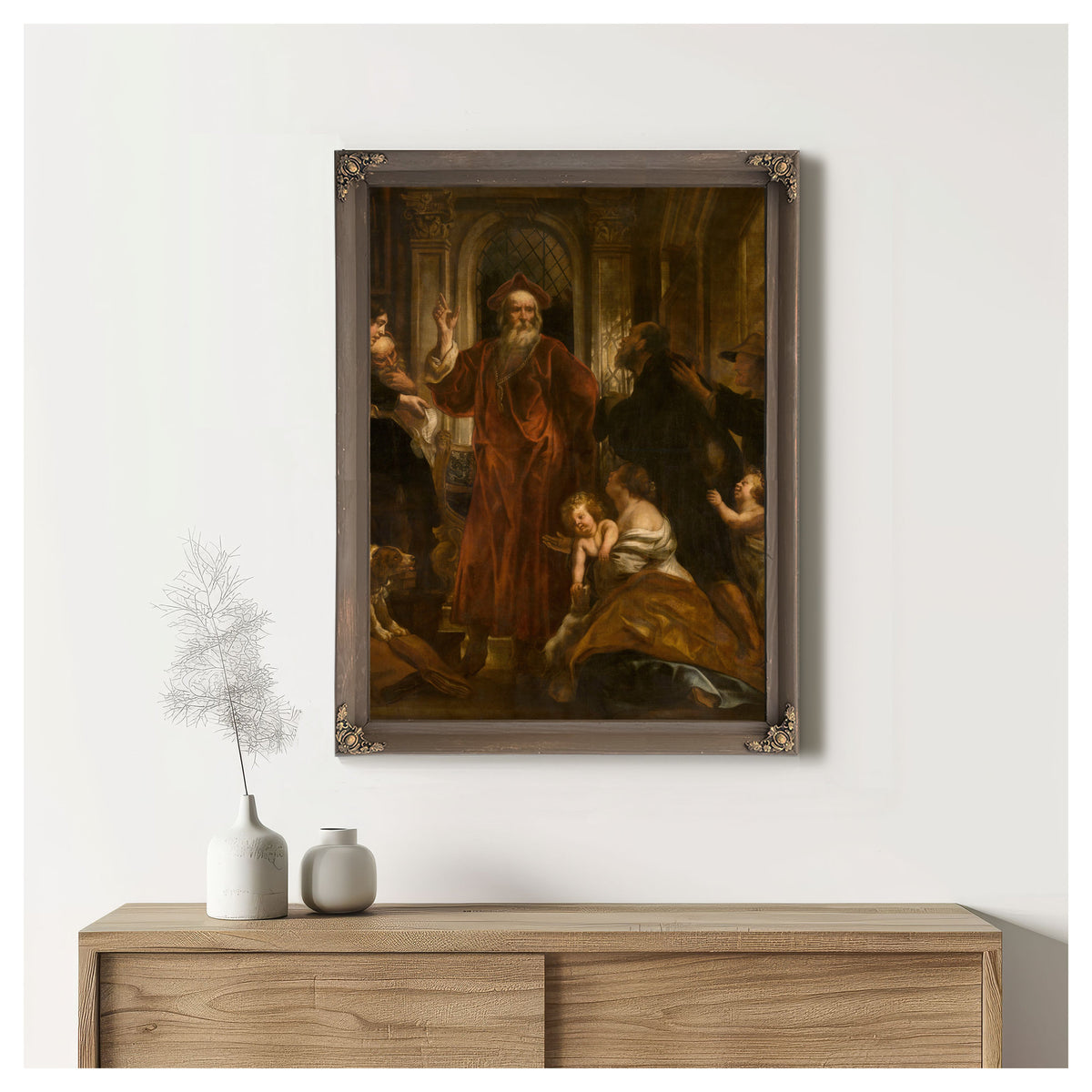 Saint Ivo Of Brittany By Jacob Jordaens