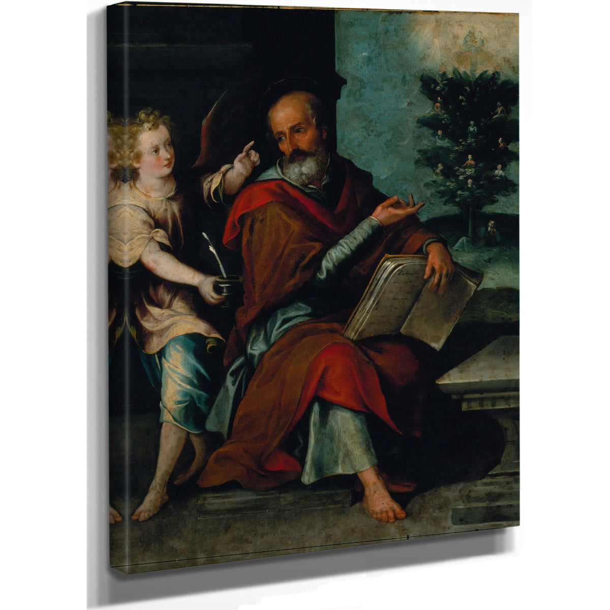 Saint Matthew 2 By Baltasar de Echave Ibía