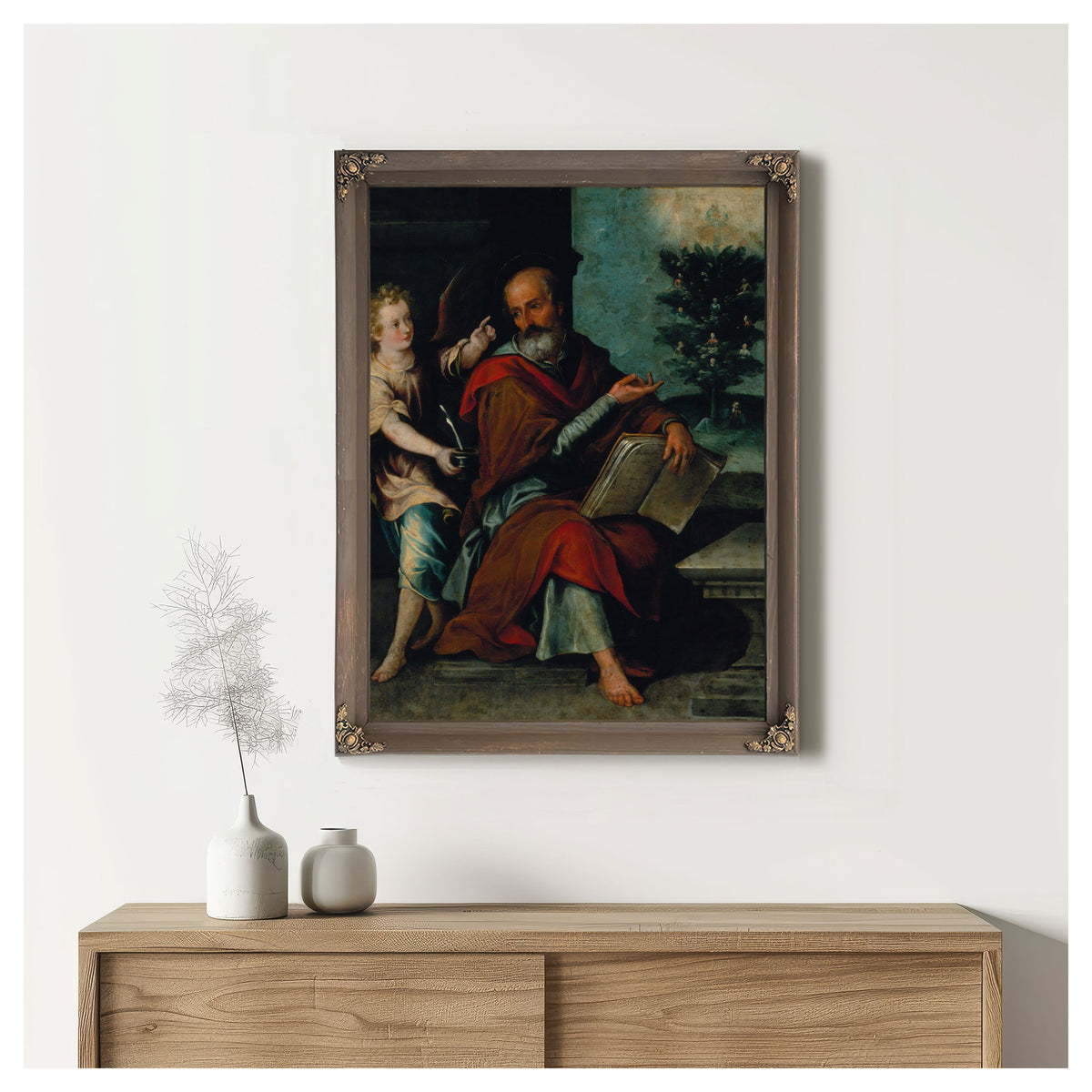 Saint Matthew 2 By Baltasar de Echave Ibía