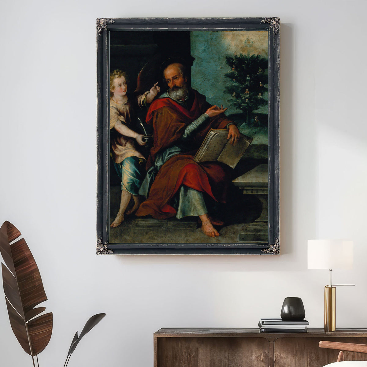 Saint Matthew 2 By Baltasar de Echave Ibía