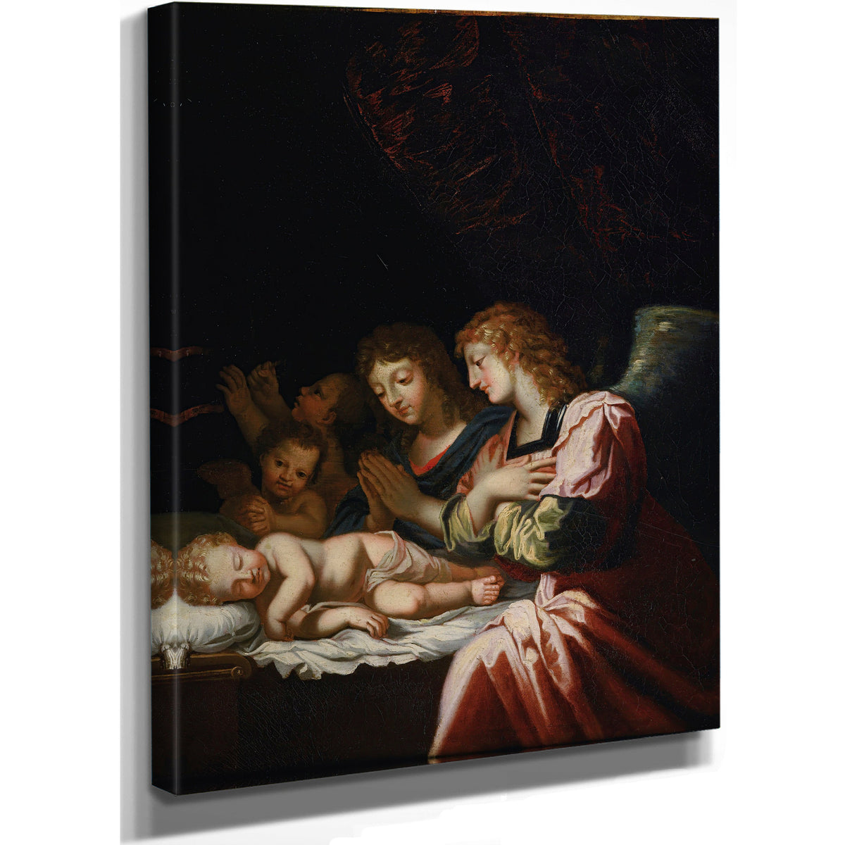 The Adoration Of The Angels By Jacques Stella
