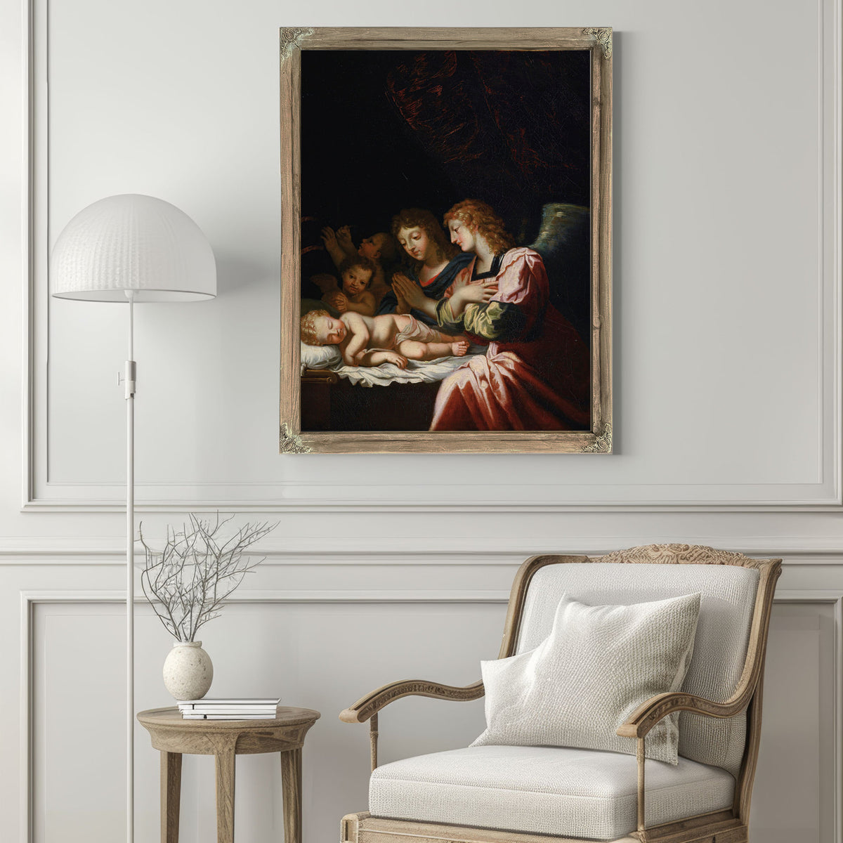 The Adoration Of The Angels By Jacques Stella