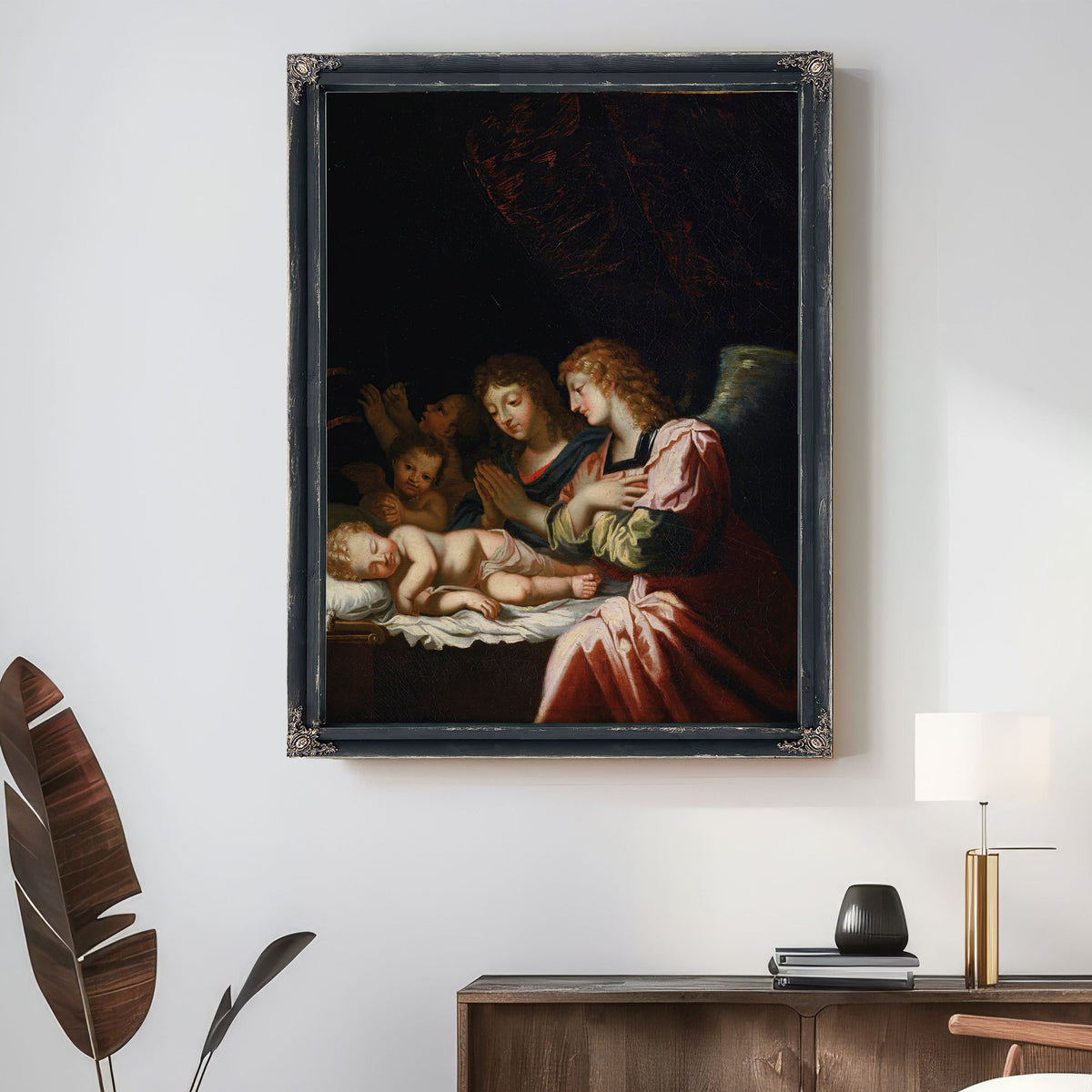 The Adoration Of The Angels By Jacques Stella