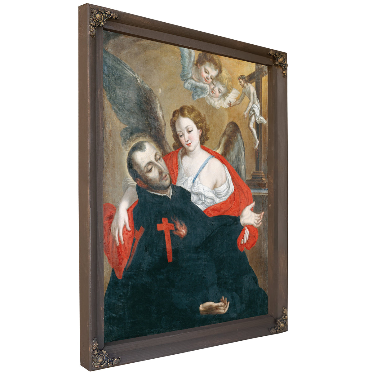 Ecstasy Of Saint Camillus De Lellis By Cristóbal Lozano
