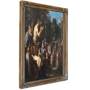 Saint John Preaching To The Multitude By Dutch School