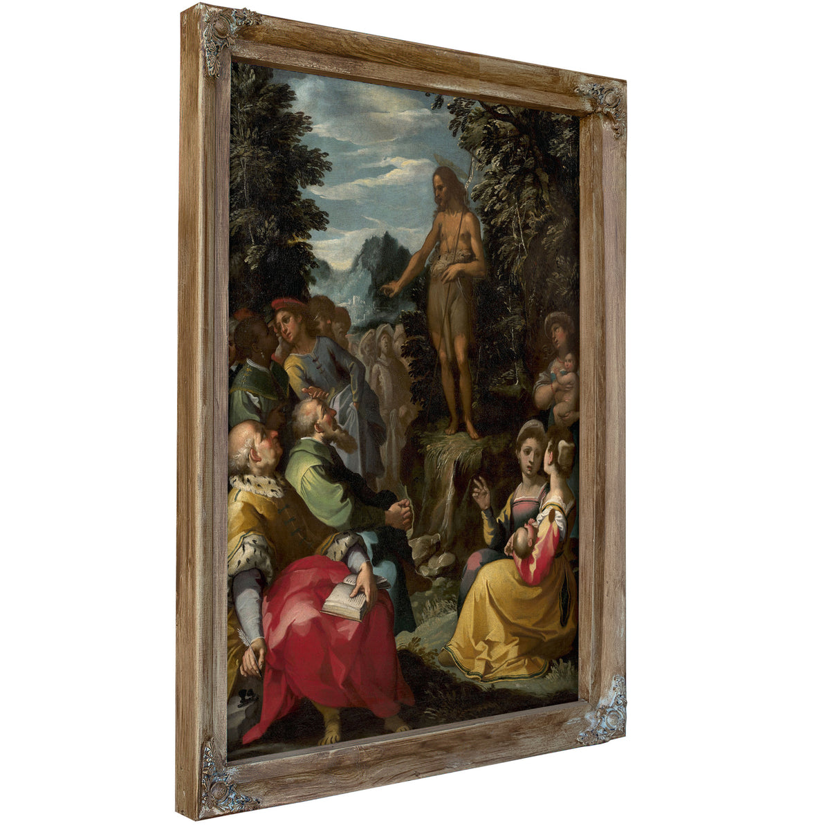 The Preaching Of Saint John The Baptist 3 By Rutilio Manetti