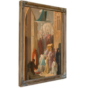 Le Miracle Des Ardents Procession De La Chasse De Sainte Genevieve By Louis Charles Timbal