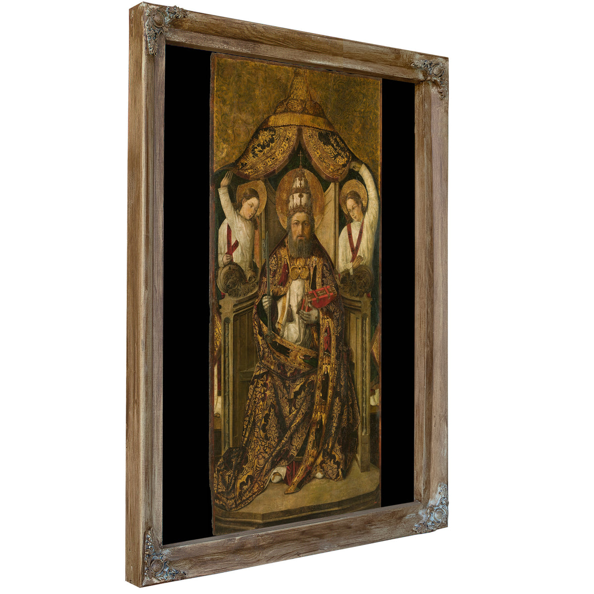 Saint Peter Enthroned 2 By Rodrigo de Osona