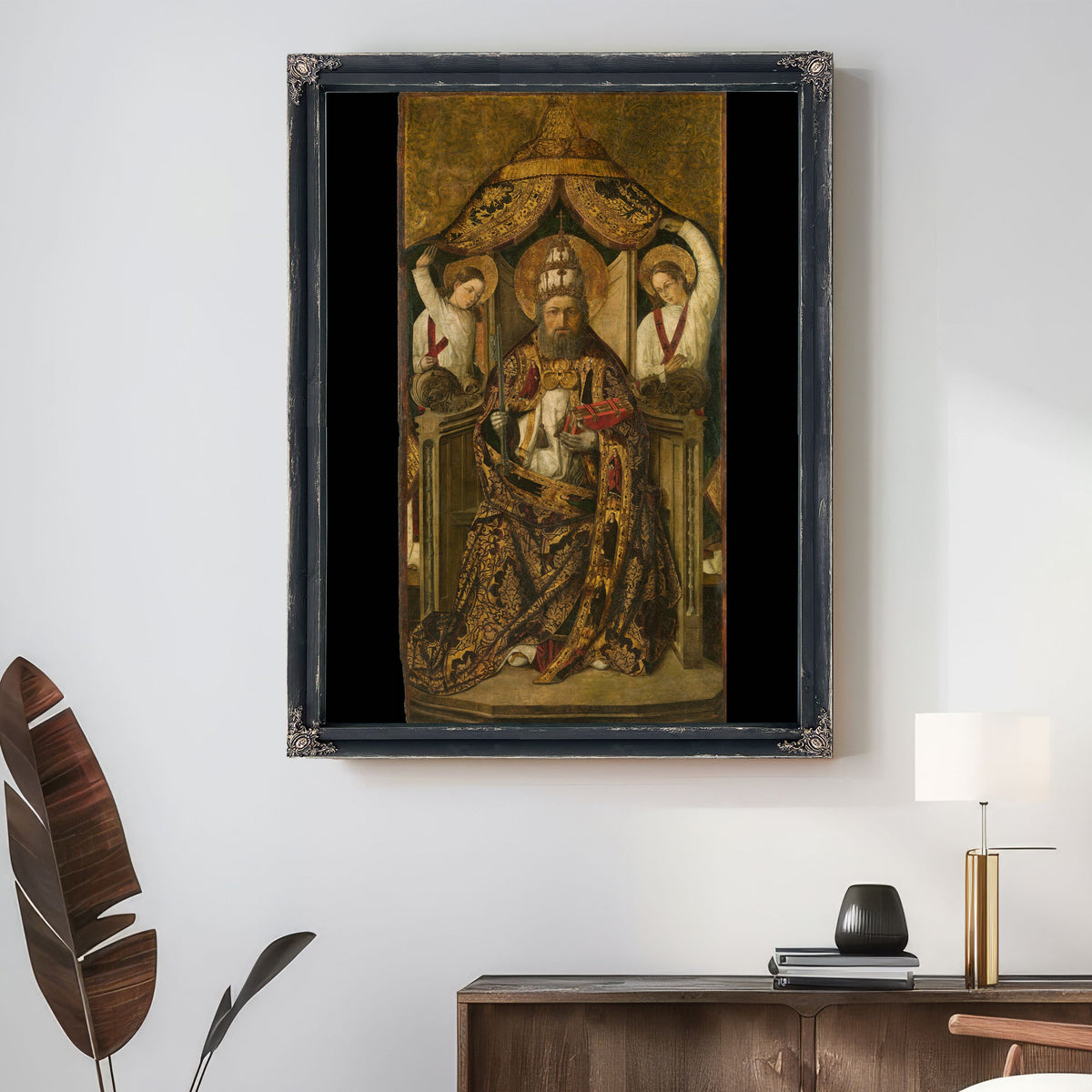 Saint Peter Enthroned 2 By Rodrigo de Osona