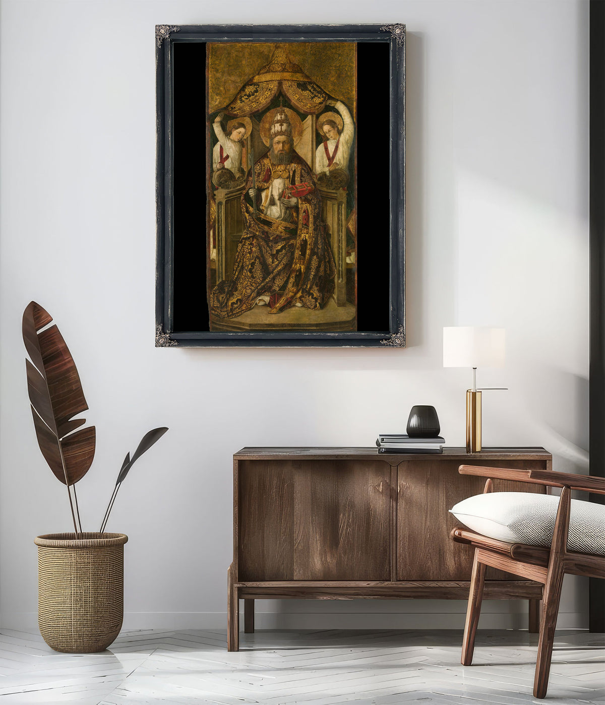 Saint Peter Enthroned 2 By Rodrigo de Osona