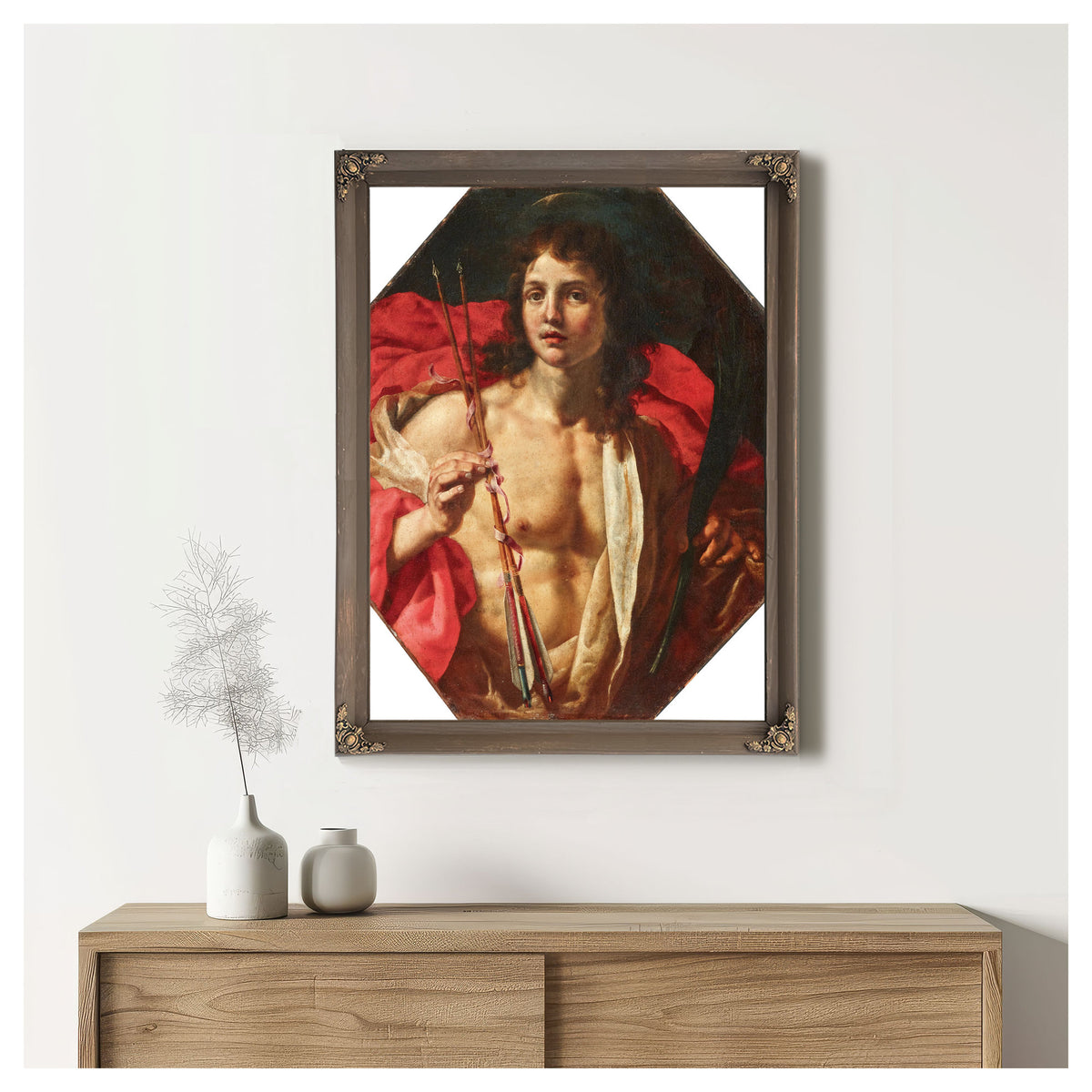 Saint Sebastian 8 By Alessandro Rosi