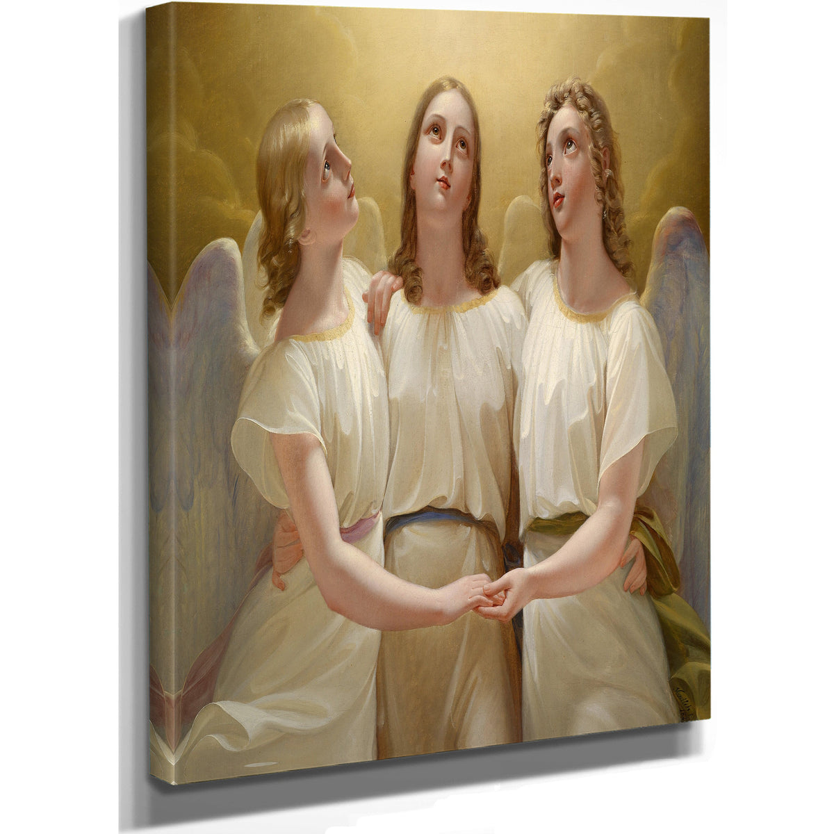 Three Guardian Angels By Franz Kadlik