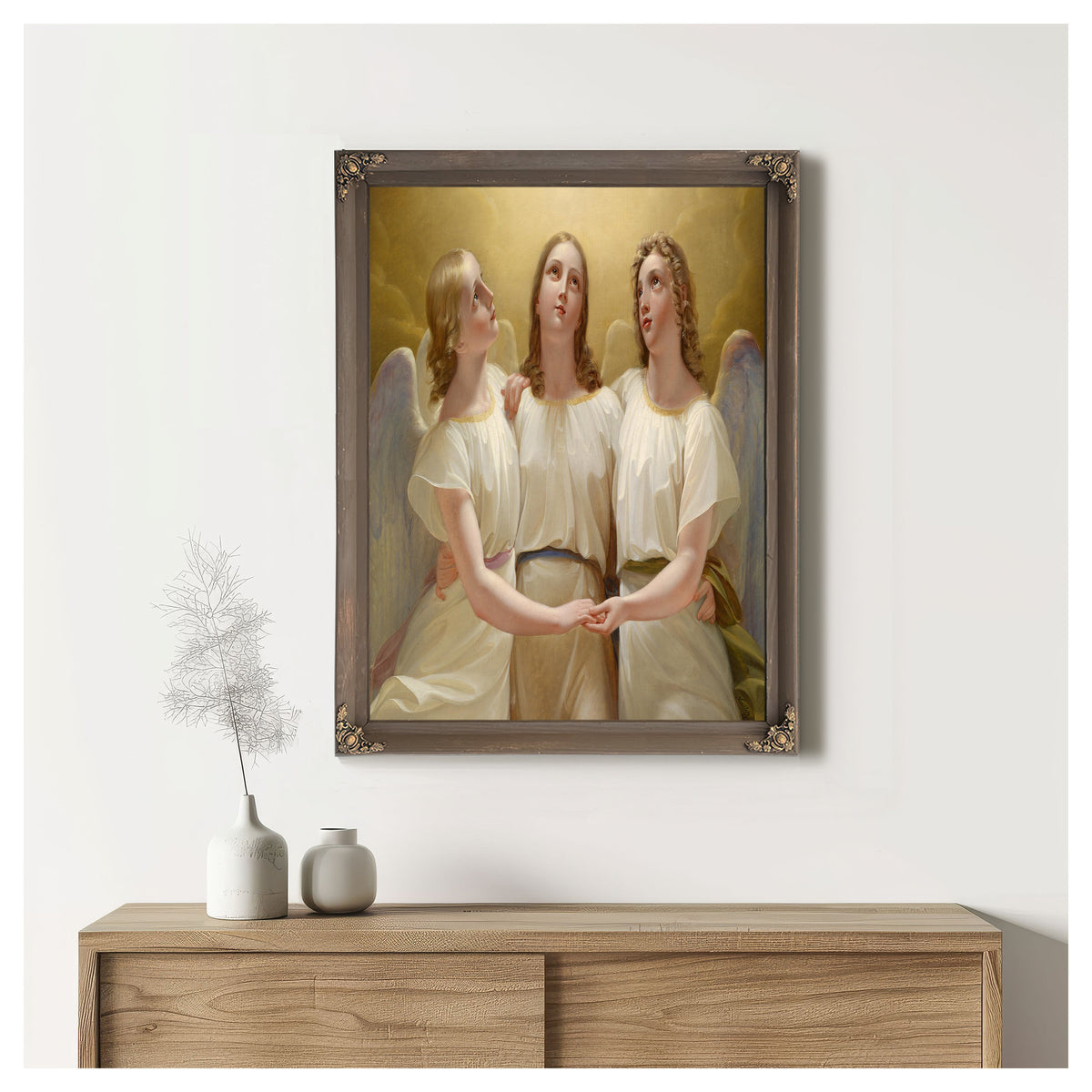 Three Guardian Angels By Franz Kadlik