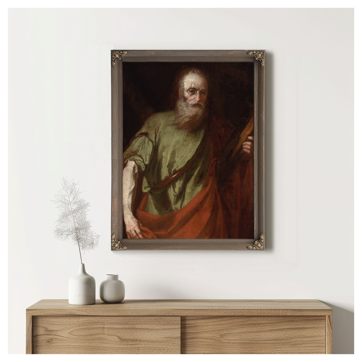Saint Andrew 10 By Neapolitan School