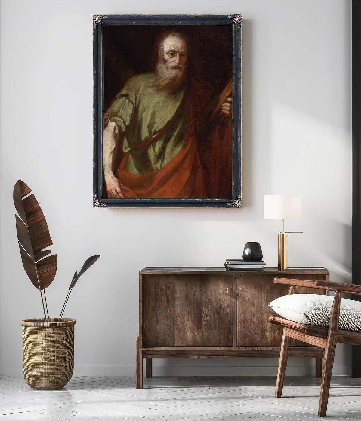 Saint Andrew 10 By Neapolitan School