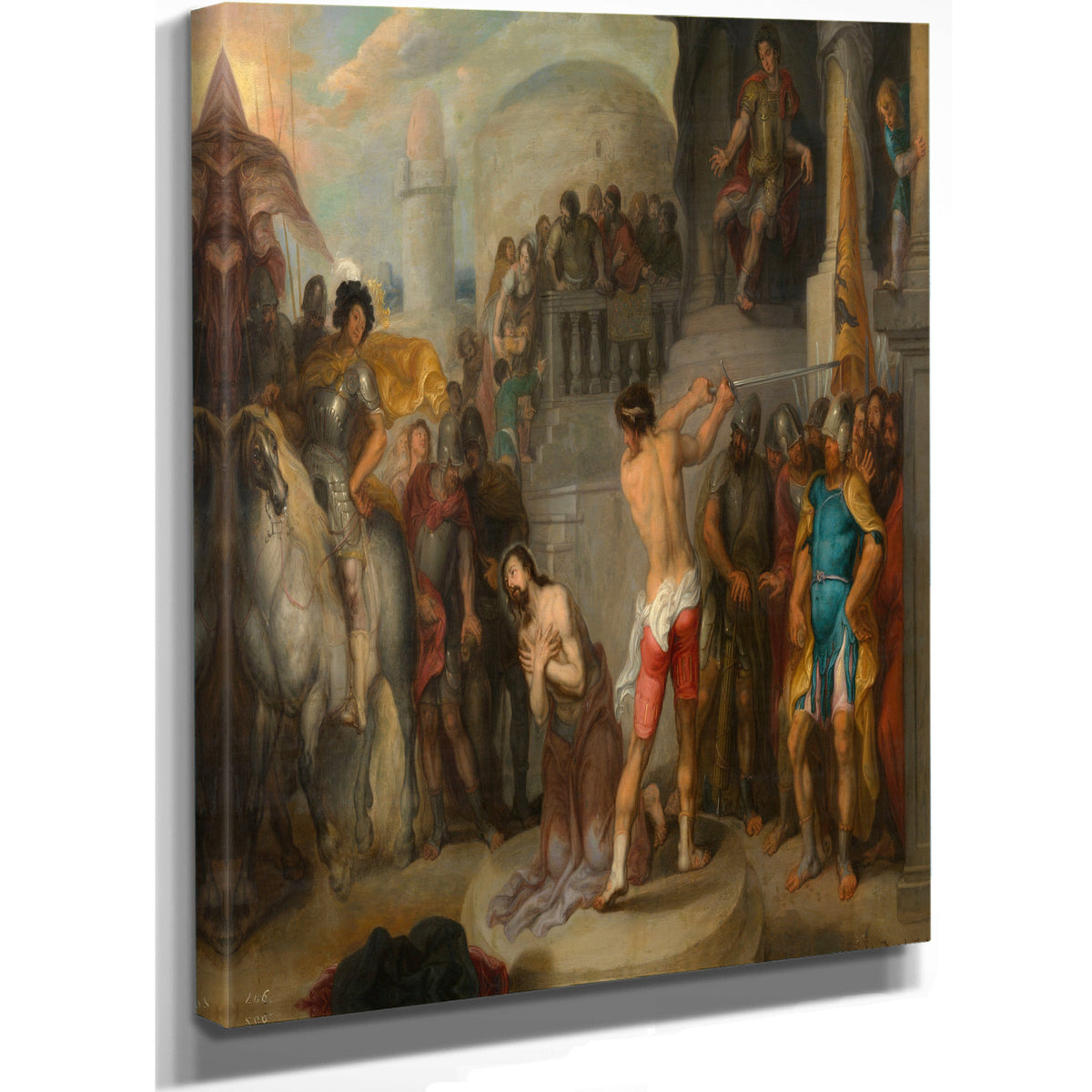 The Beheading Of Saint Paul By Simon de Vos