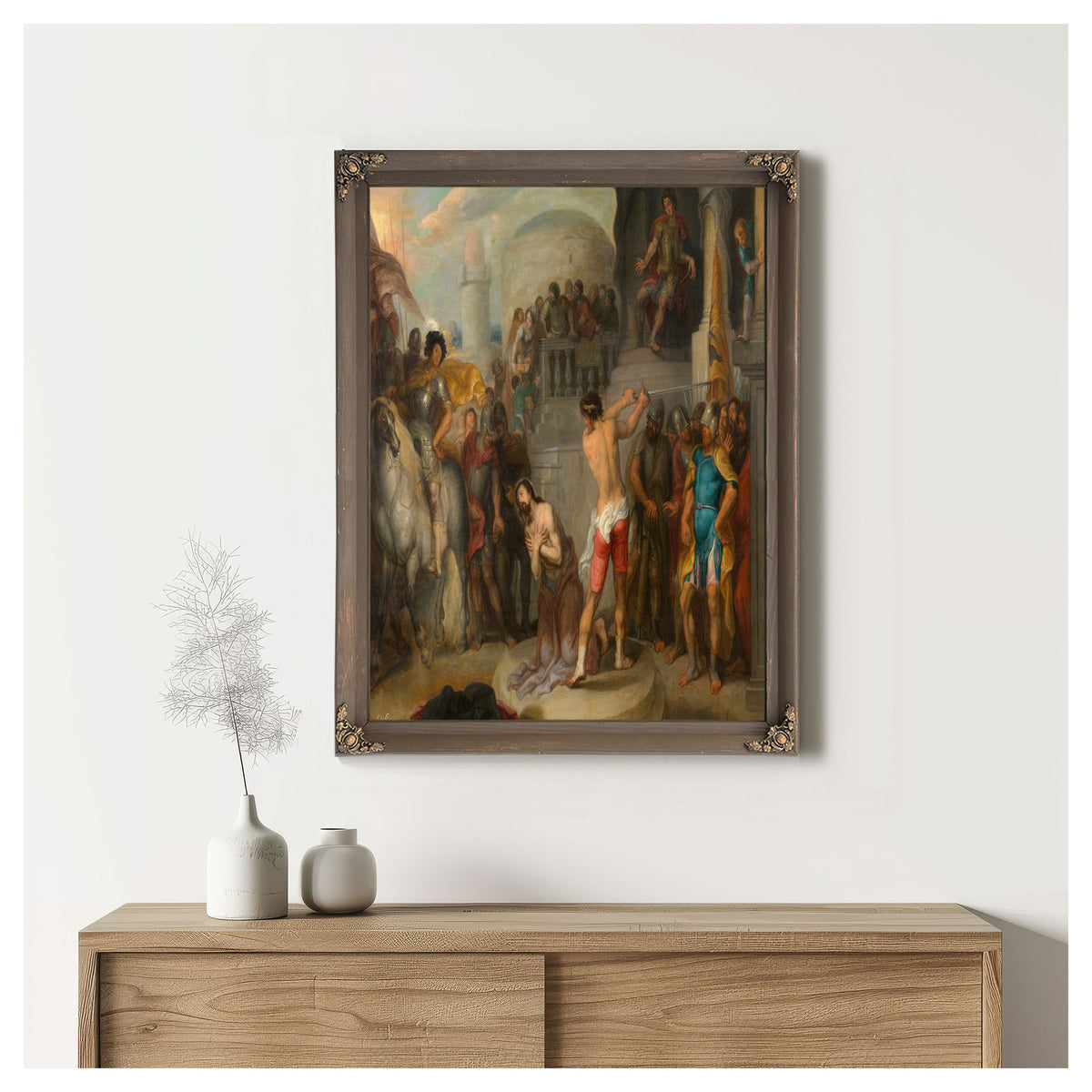 The Beheading Of Saint Paul By Simon de Vos