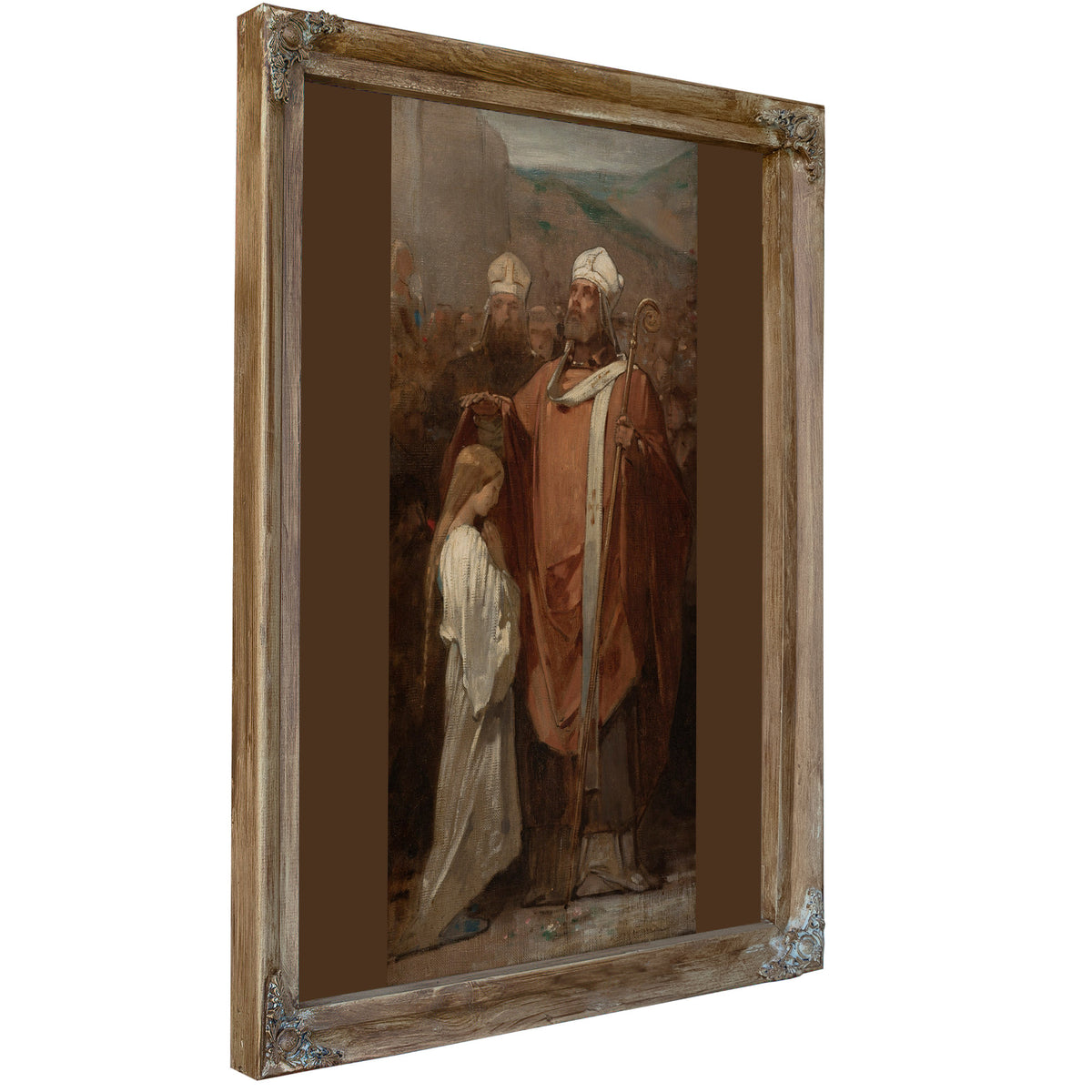 La Consecration De Sainte Genevieve By Eugène Médard