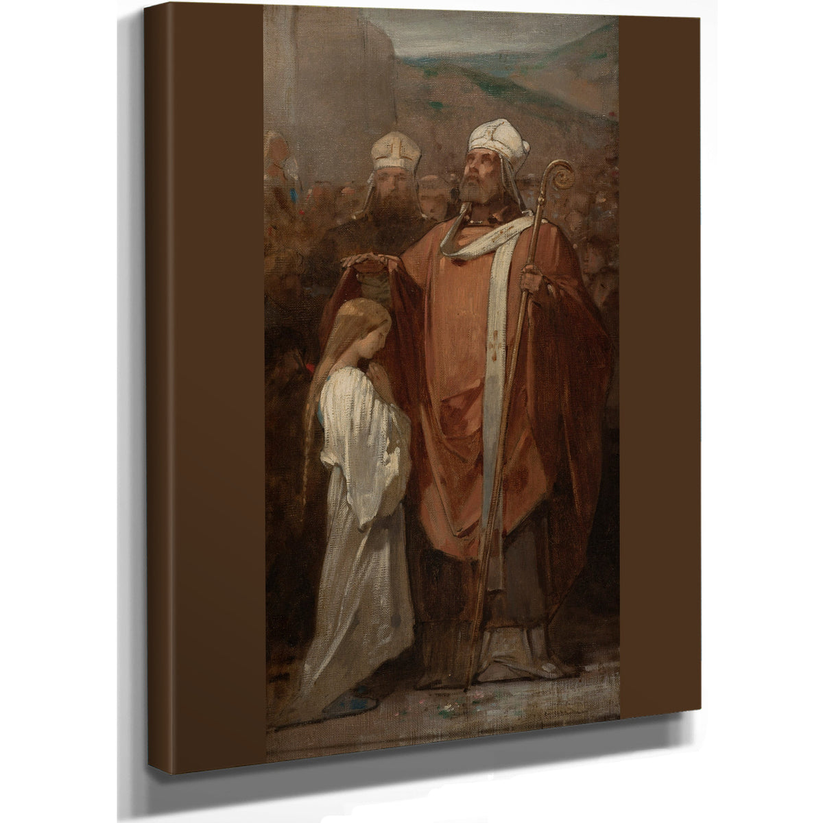 La Consecration De Sainte Genevieve By Eugène Médard