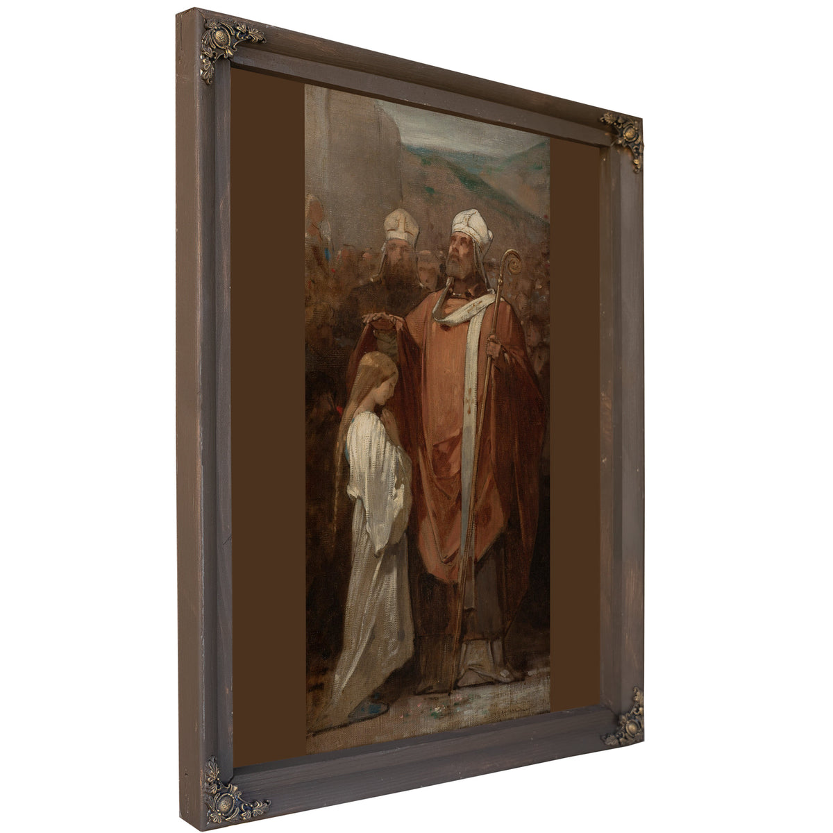 La Consecration De Sainte Genevieve By Eugène Médard