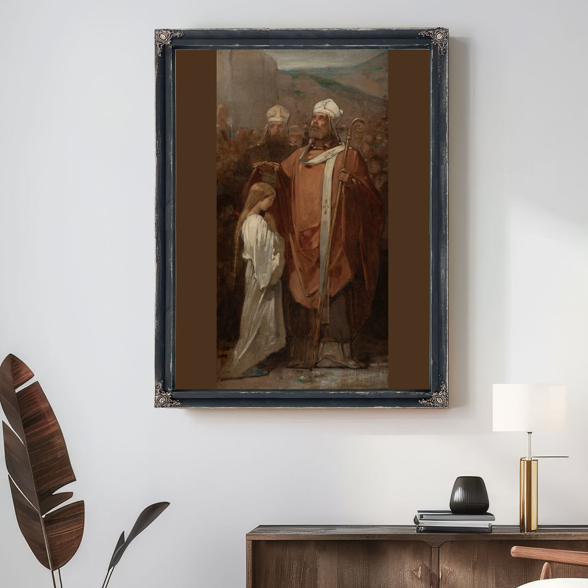 La Consecration De Sainte Genevieve By Eugène Médard