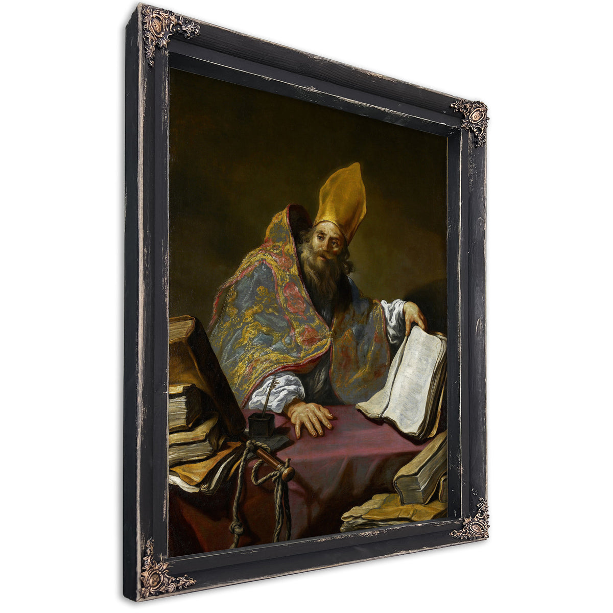 Saint Ambrose By Claude Vignon
