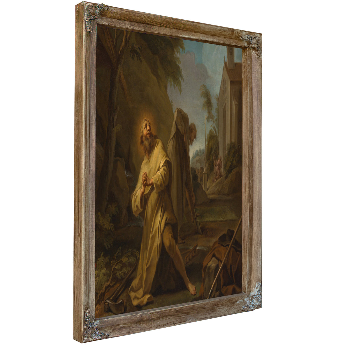 Saint Hymer In Solitude By After Jean Restout