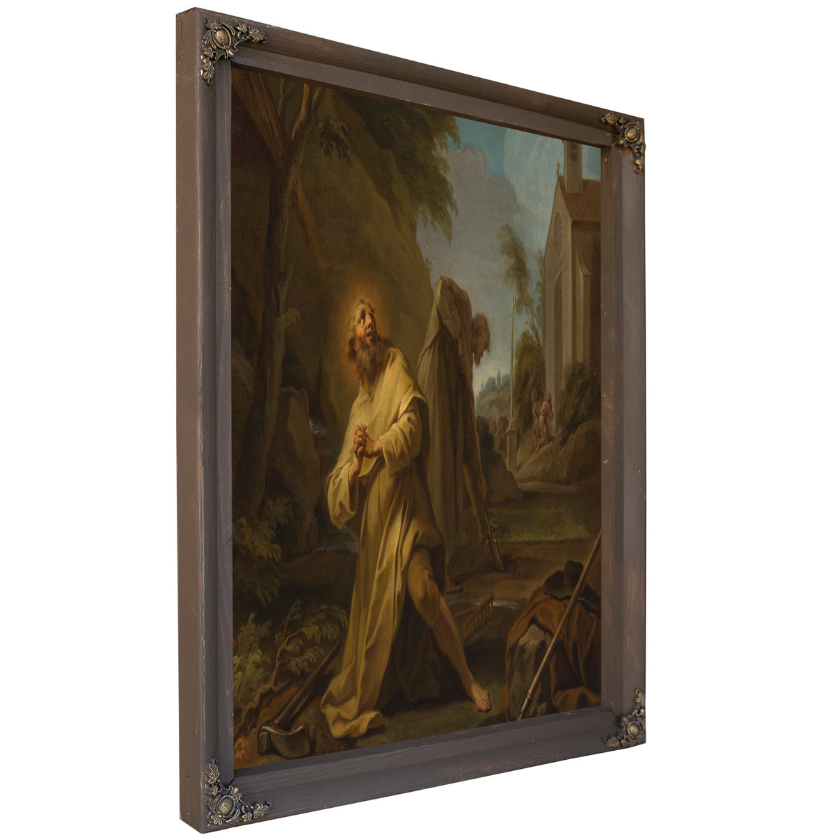 Saint Hymer In Solitude By After Jean Restout