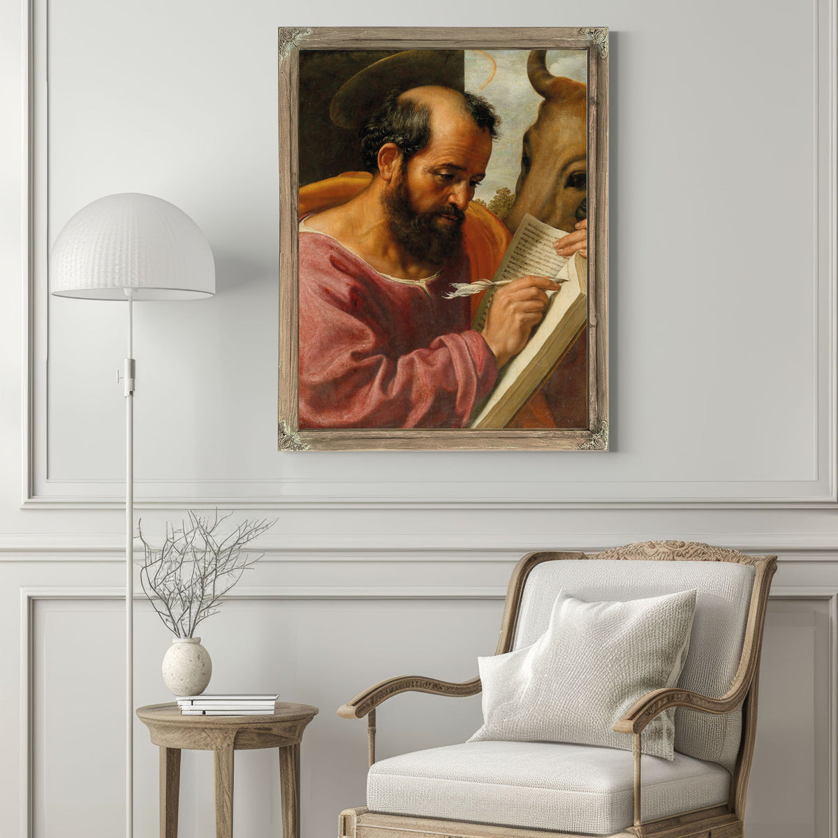 Saint Luke The Evangelist By Follower of Jacob Jordaens